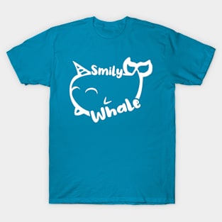 smily whale art work by pams T-Shirt